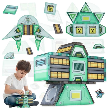 Picture of RoGer Magnetic blocks space station