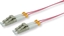 Picture of Roline FO SLIM Jumper Cable 50/125µm OM4, LSOH, LC/LC, OD 1.2mm, violet, 2 m