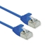Изображение Roline ROLINE GREEN* F/UTP DataCenter Patch Cord Cat.6A (Class EA), LSOH, bardzo cienki, niebieski, 1 m