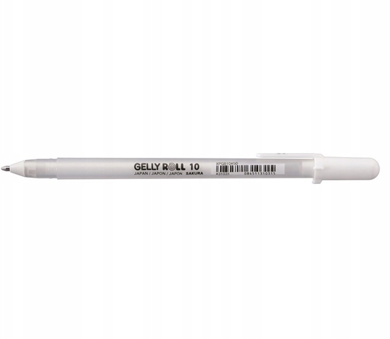 Изображение Sakura Gelly Roll Basic White Gel pen 10