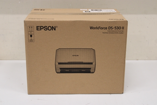 Picture of SALE OUT. Epson WorkForce DS-530II Document Scanner | Epson WorkForce DS-530II | Colour | DAMAGED PACKAGING | Document Scanner