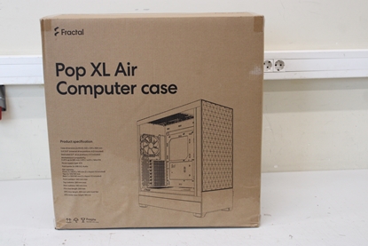 Attēls no SALE OUT. SALE OUT. Fractal Design | Pop XL Air RGB | Side window | Black TG Clear Tint | E-ATX up to 280 mm, ATX , mATX, Mini ITX | DAMAGED PACKAGING | Power supply included No | ATX