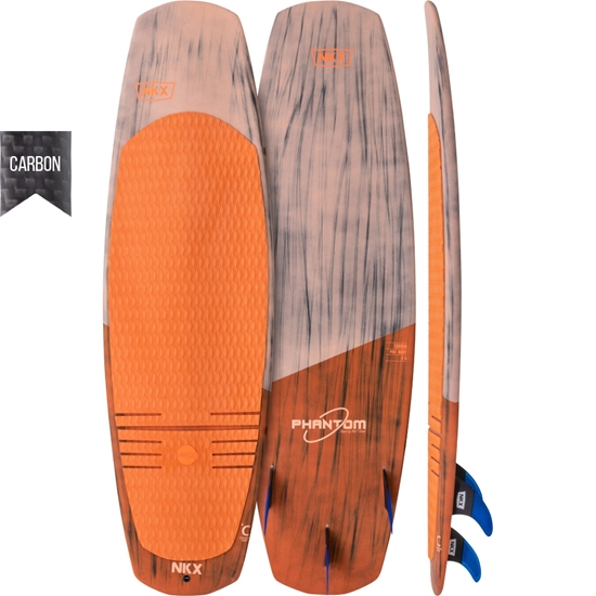 Picture of Sērfošanas dēlis NKX Phantom Carbon 5'8  Papaya
