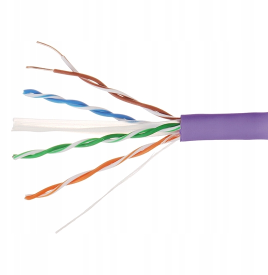 Picture of SKRTKA PFM923I-6UN-CD-PURPLE 305 m UTP KAT. 6 DAHUA