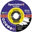 Изображение Slīpēšanas disks metālam Specialist 125x6x22