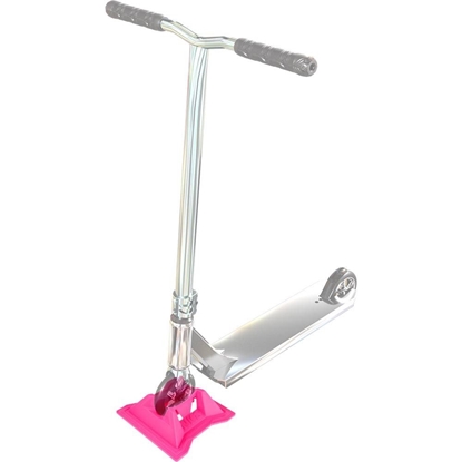 Изображение Statīvs triku skrejriteņiem 100-120mm riteņiem Pink