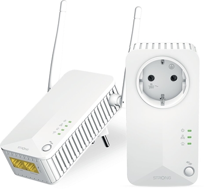 Изображение Strong POWERLWF600DUOEUV2 Powerline Wi-Fi 600 Kit