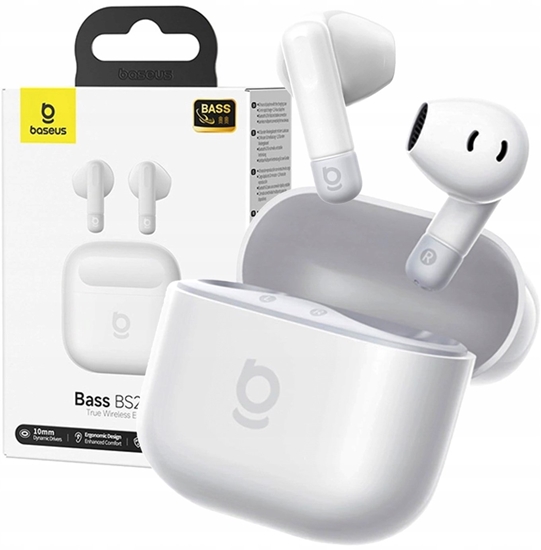 Picture of Suchawki douszne Baseus Bass BS2 Lite TWS - biae