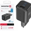 Изображение Swissten Travel Charger GaN 2x USB-C / PD USB-A / 18W QC / 65W