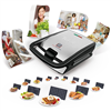 Picture of Tefal SW854D16 sandwich maker 700 W Black, Stainless steel