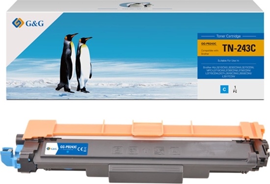 Picture of Toner G&G G&G kompatybilny toner z Brother TN243C, NT-PB243C, cyan, 1000s