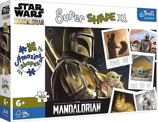 Picture of Trefl PUZZLE 160 XL Mandalorian/Lucasfilm StarWars 50035