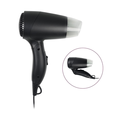 Attēls no Suszarka Tristar Travel Hair Dryer | HD-2460 | 1200 W | Number of temperature settings 2 | Black