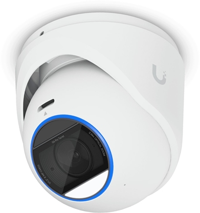 Picture of Ubiquiti UVC-G6-Pro-Turret-W All-weather tamper-resistant 4K PoE+ camera with a Multi-TOPS AI engine, 2.36x optical zoom, and a large 1/1.2" CMOS sensor for exceptional low-light clarity and long-range IR night vision