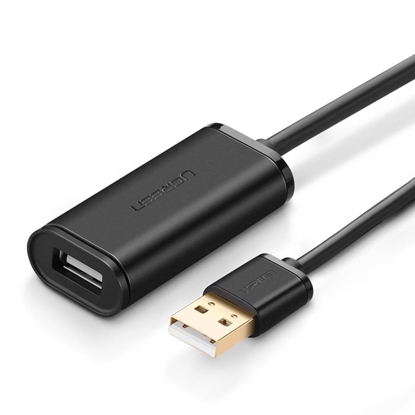 Picture of Ugreen USB-A - USB-A USB Cable 10 m Black (UGR403BLK)