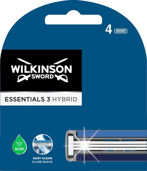 Picture of WILKINSON_ Essentials 3 Hybrid 4 wkady do golenia 4szt.