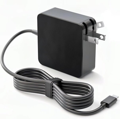 Изображение Zasilacz do laptopa Dell 60 W,  (60W USB-C GaN Ultra Slim AC)