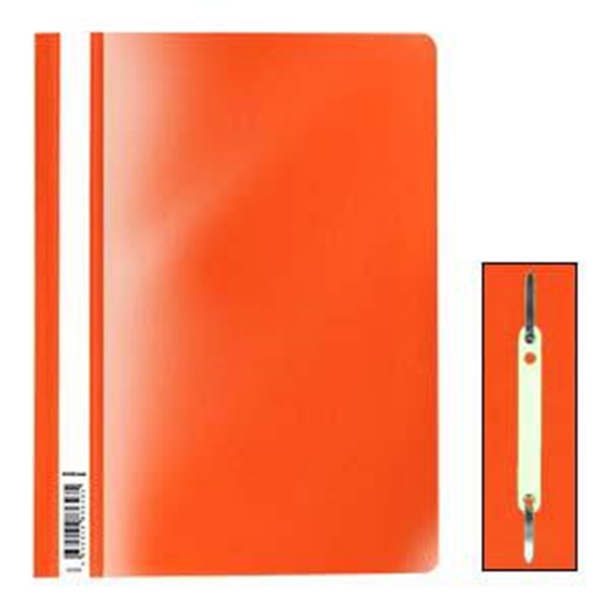 Picture of Ātršuvējs A4 neon oranžs ar caurspīdīgu vāku