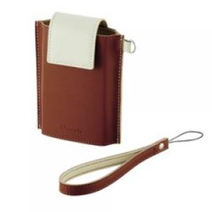 Picture of *Fotokam.futrālis no ādas brūns Elecom