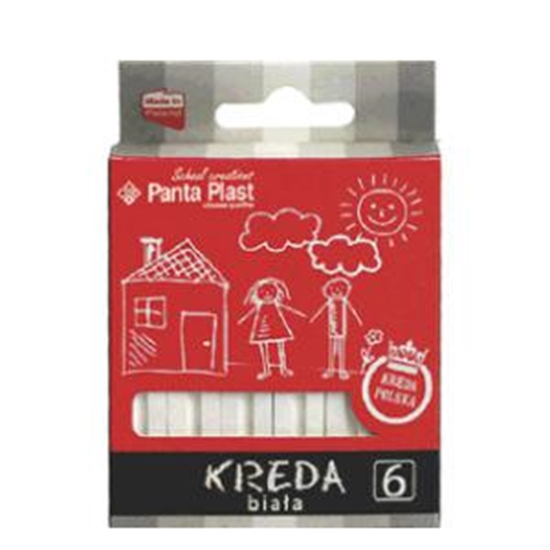 Picture of *Krītiņi baltie 6 gab. Panta-Plast