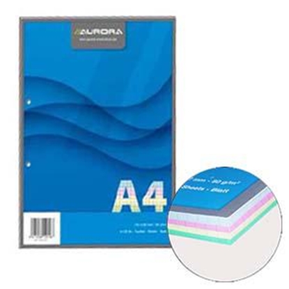 Attēls no *Lapas A4/100 lap.rūtiņu ar 2 caur. 4 krāsas lapas