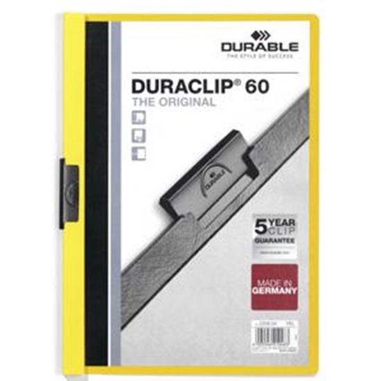 Picture of *Mape Duraclip Original 60 DURABLE, dzeltena