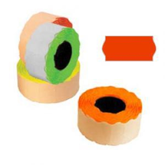 Picture of *Marķēšanas lente 26x12mm sarkana 1000uzl./rul.