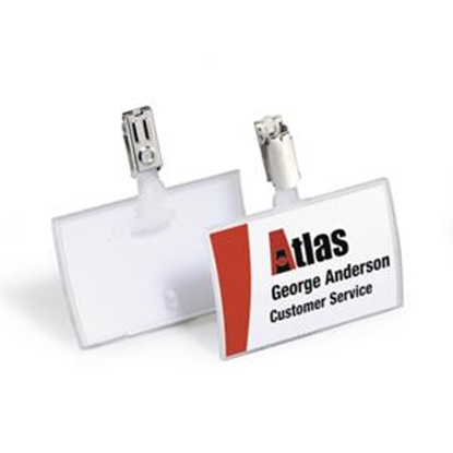 Attēls no *Personas karte Click Fold 54x90mm ar klipsi,