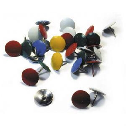 Attēls no *Piespraudes krāsainas, 100 gab.