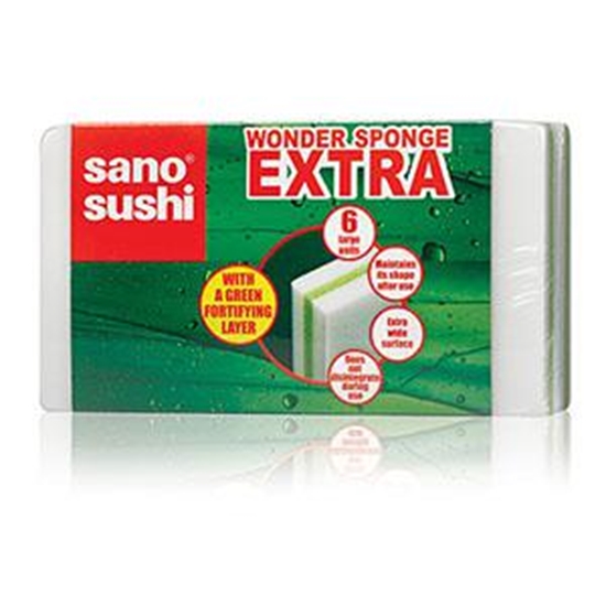 Picture of *Sūklis Sano MAGIC Extra tīrīšanai ar ūdeniˇ6gab.