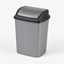 Attēls no +Atkritumu tvertne 25L, Dominik, sudraba krāsā (jauns kods VR351003)