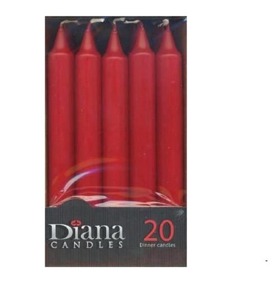 Picture of +GALDA SVECE 17.5CM DIANA SARKANA (20)