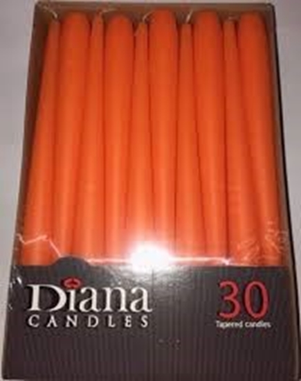 Picture of +KLASISKĀ SVECE DIANA(30) ORANŽA