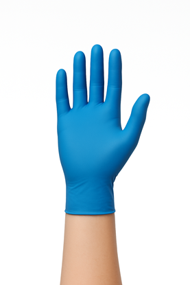 Изображение +Nitrila cimdi GENTLE TOUCH, zili, (L/9.izm), 200 gab., 3,7g, (10 iep/kastē)