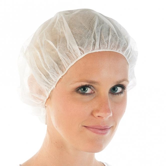 Picture of +Сepurīte PP, berete, 53cm, balta, (100gab)