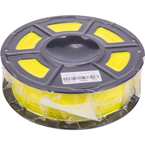Изображение 3D Printing Filament PLA, 1.75mm, 1kg, Yellow