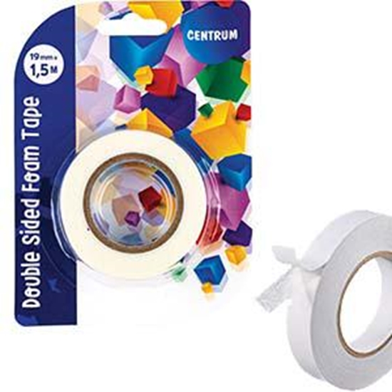 Изображение Abpusēja putu līmlente 19mmx1.5m CENTRUM