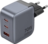 Picture of adowarka Vention GaN USB-C+C+A 70W (FEXH0-EU) czarna