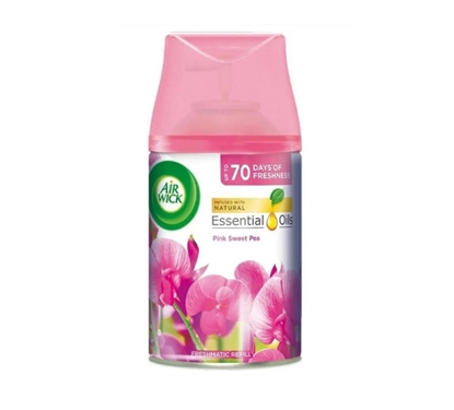 Изображение Airwick Freshmatic rozā saldais puķzirnītis 250ml refill (6 gab./iep.)