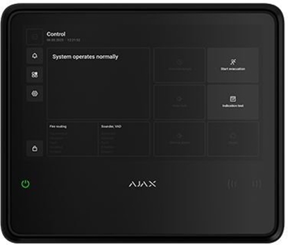 Изображение Ajax EN54 Fire Hub Jeweller - black