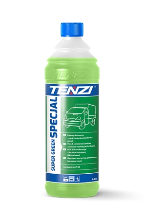 Изображение Aktīvās putas auto mazgāšanai TENZI Super Green Specjal  1L (12gb/kastē,600gb/pll)