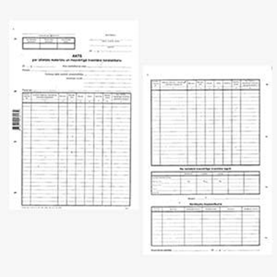 Изображение Akts par izl.mat. un mazvērt.invent. norakstīšanu