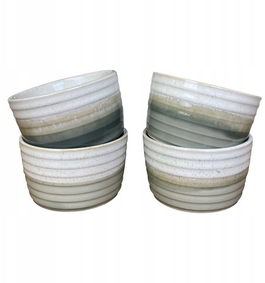 Picture of Alpina - Zestaw ceramicznych foremek do pieczenia 10,2x6 cm (4 sztuki)