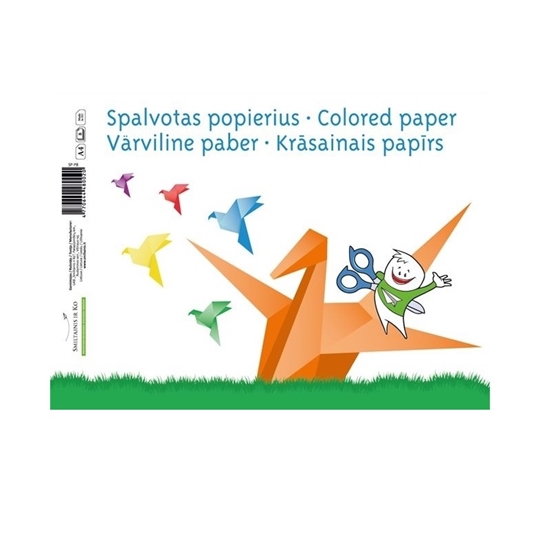 Picture of Aplikāciju papīrs A4 8 lapas vienpusējs, SMLT