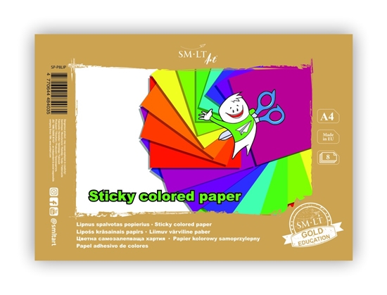 Picture of Aplikāciju pašlīmējošais papīrs A5/8 lapas, SMLT