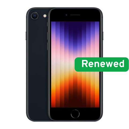Изображение Apple Renew Grade C | iPhone SE (2nd Gen, 2020) | Black | 4.7 " | Retina HD | A13 Bionic | 3 GB | 128 GB | iOS