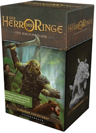 Picture of Asmodee The Lord of the Rings: Journeys in Middle-earth  Villains of Eriador Figure Pack Rozszerzenie do gry planszowej Odgrywanie ról