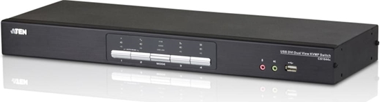 Изображение Aten CS1644A KVM Switch Dual-View DVI, USB, Audio, USB-Hub, 4 Ports