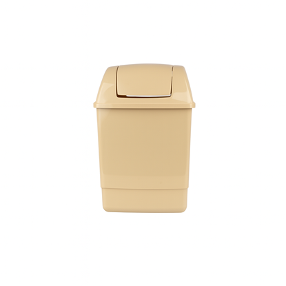 Picture of Atkritumu kaste KLIP ar kustīgu vāku, 12L , krem