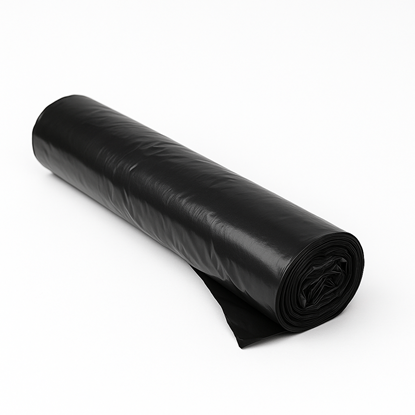 Picture of Atkritumu maisi 200L,75x125cm, melni, 80mirk, LDPE, 10gab/rul (10rul/kast)
